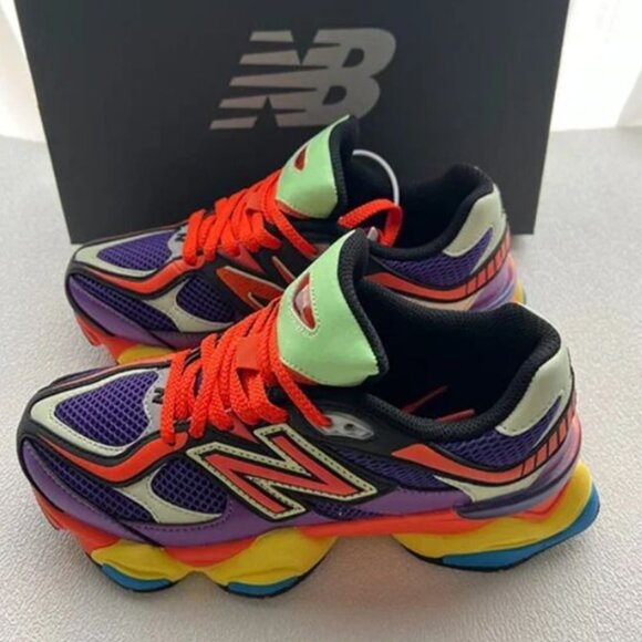 New Balance 9060 "Prism Purple" Sneakers - Picture 1 of 6